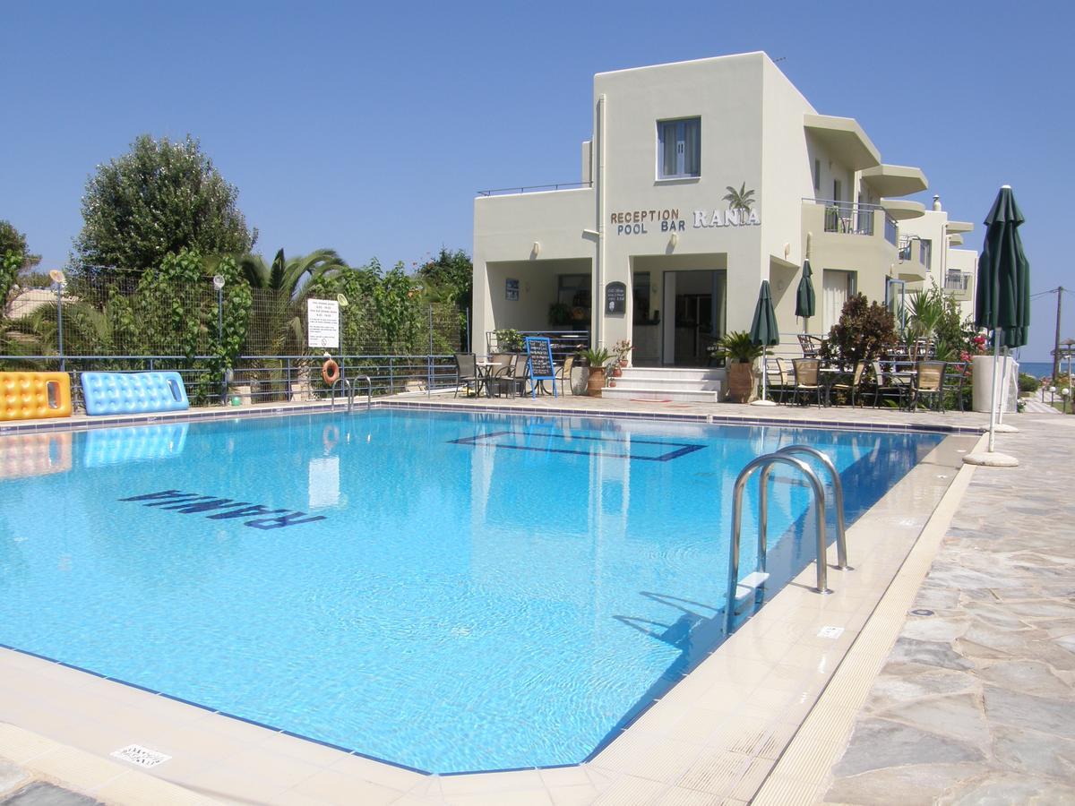 Rania Hotel Apartments Platanias Exterior foto